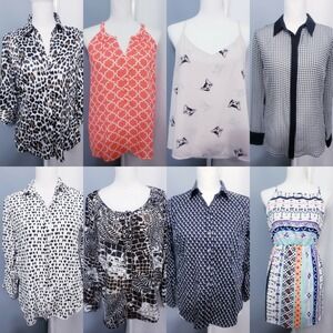 8 Career Style Blouses Women's size MEDIUM
